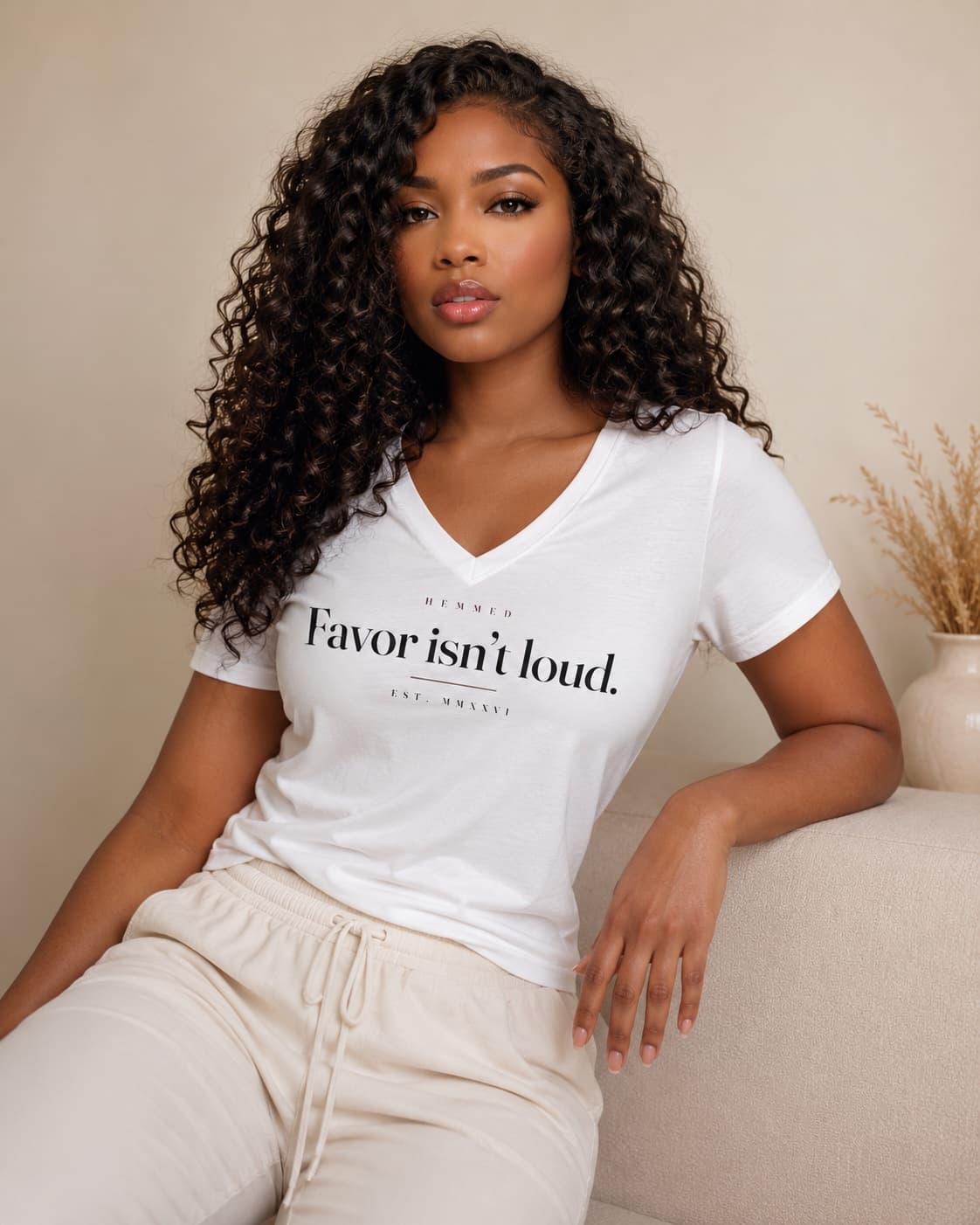 Favor isn’t loud.