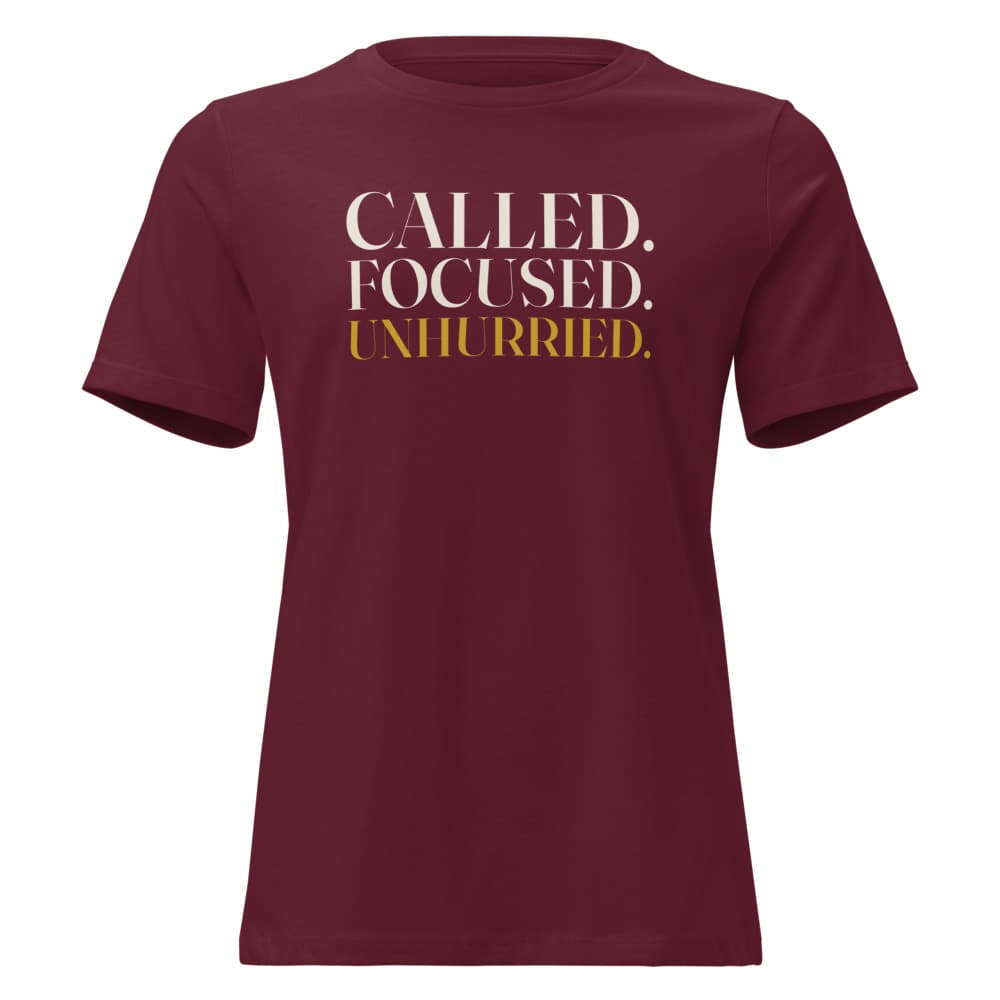 Called. Focused. Unhurried.